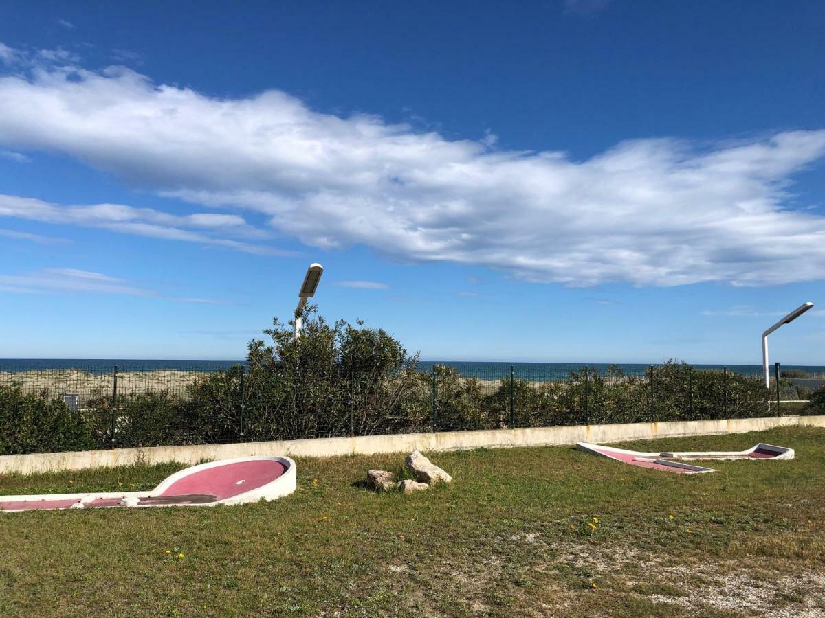Appartement belle vue mer piscine tennis mini golf wifi Le Barcarès Buitenkant foto