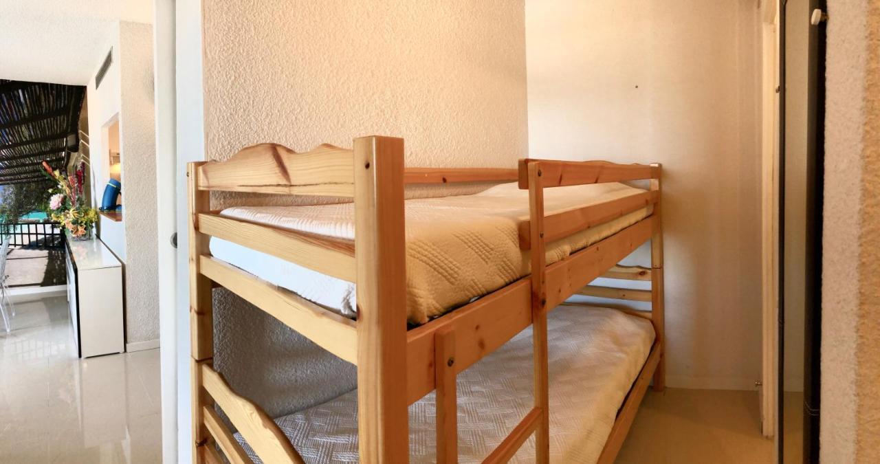 Appartement belle vue mer piscine tennis mini golf wifi Le Barcarès Buitenkant foto